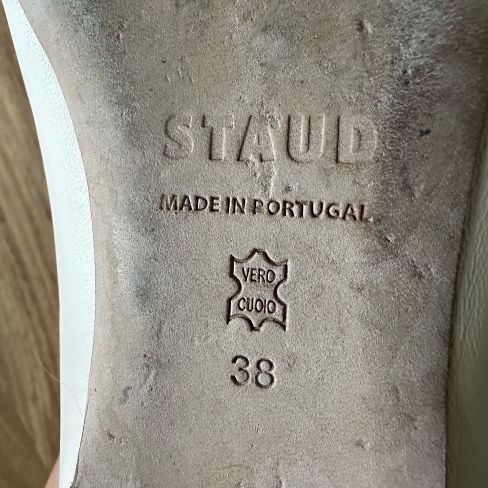 STAUD Becks Loafer in Cream - Picture 5 of 8